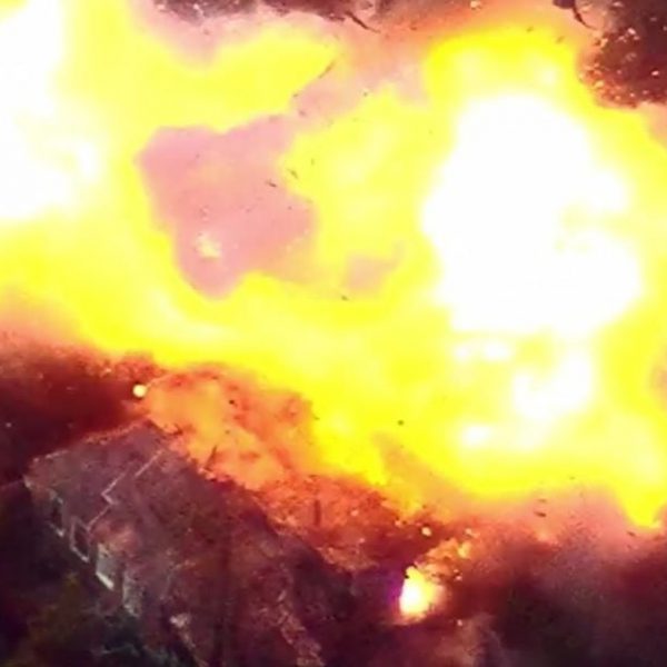 FPV-дрон “Ястребов” разнес склад с БК на Донбассе – в 47-й ОМБр показали видео зрелищного взрыва