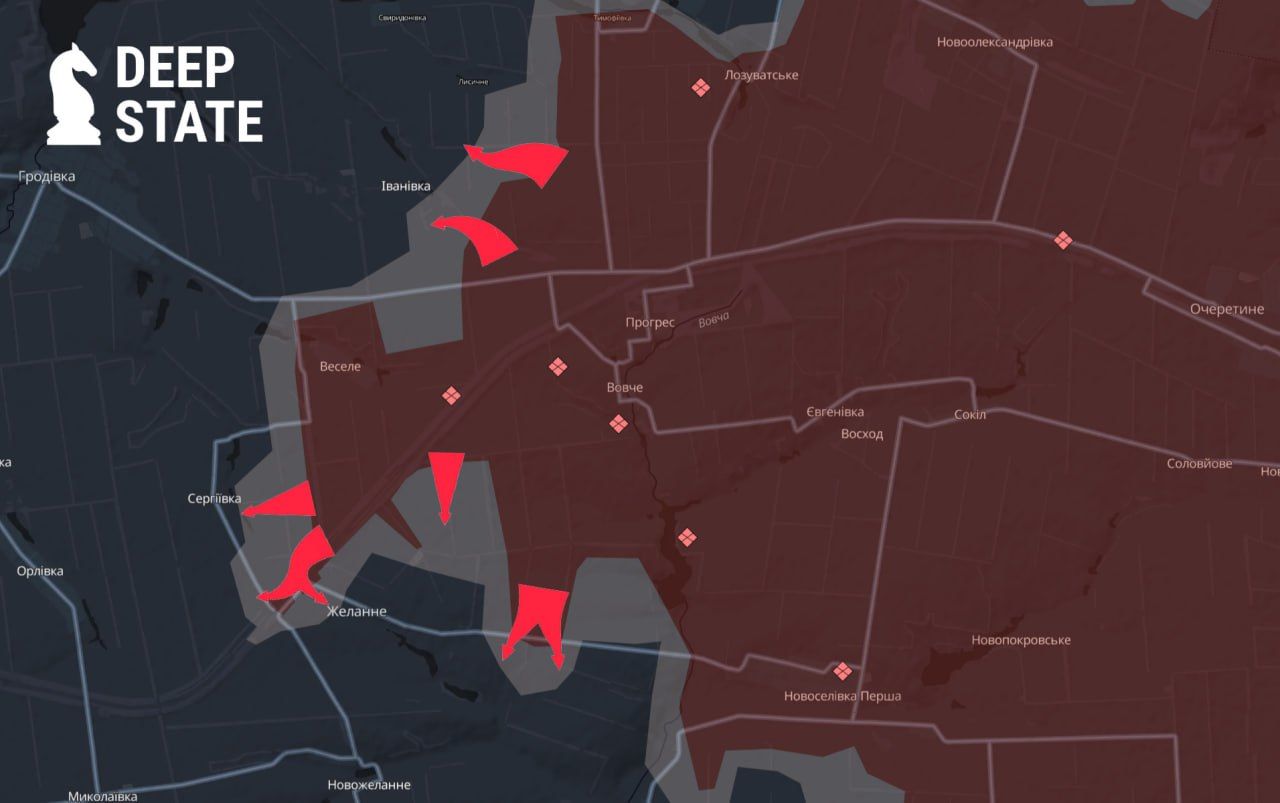 Враг "сорвался с цепи", штурмуя Желанное на Покровском направлении с трех сторон - DeepState
