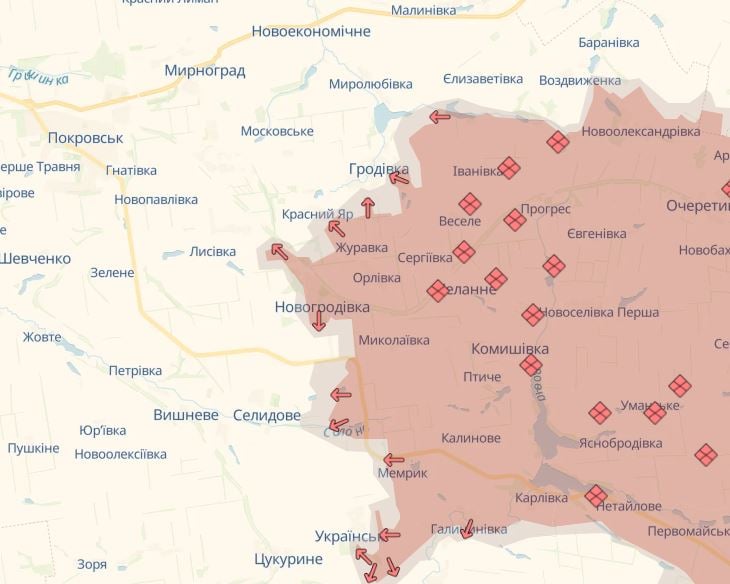 ВСУ контратакуют под Покровском: "Захват города выглядит менее вероятным", - Forbes