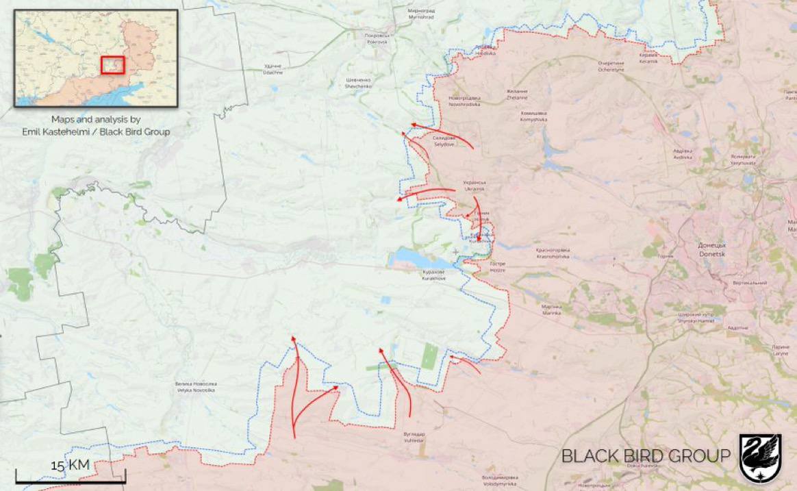 Оккупанты перешли в наступление на Донбассе общим фронтом 70 км, зима будет трудная - Bild