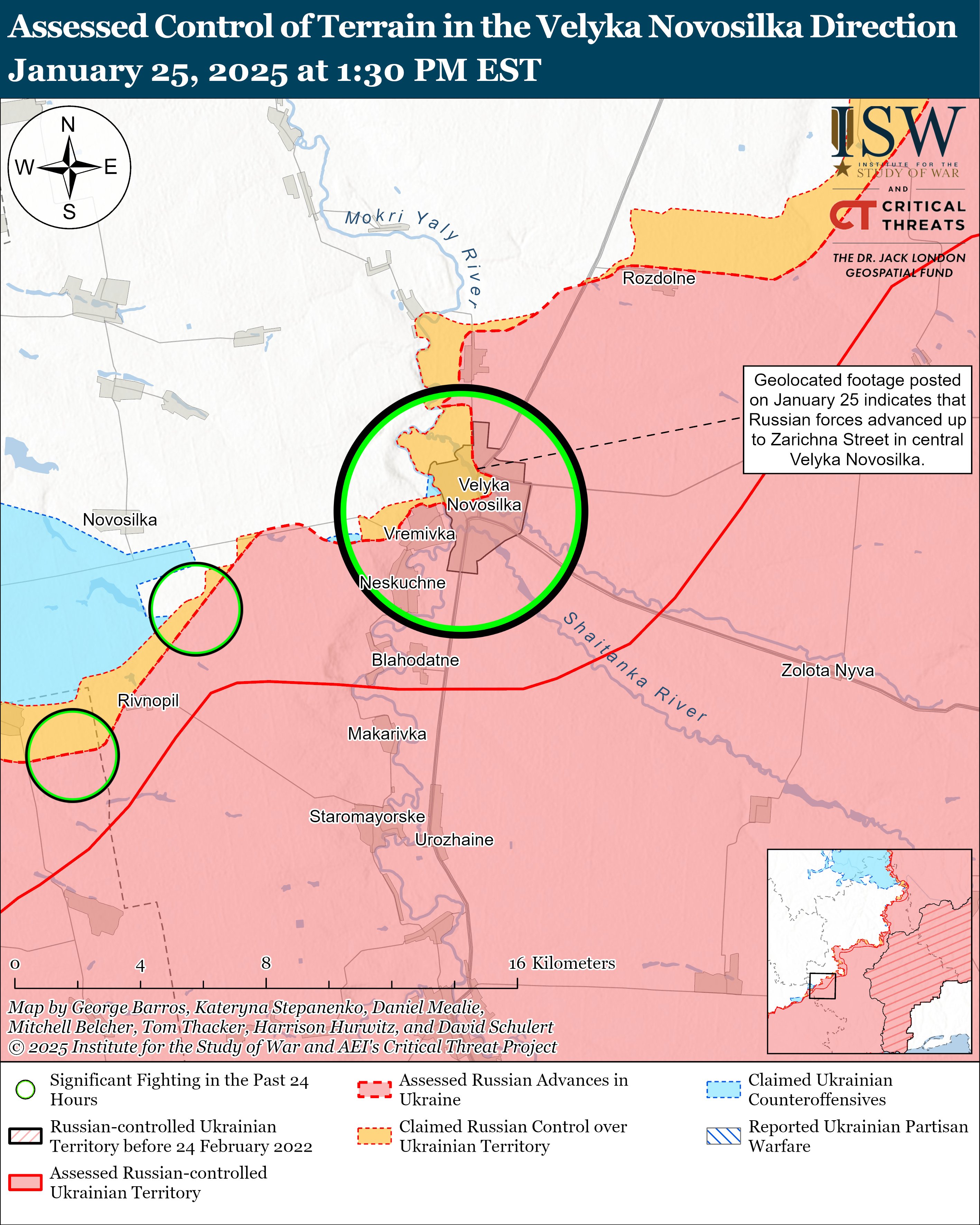 ​ВСУ все еще ведут бои в Великой Новоселке: в ISW рассказали, почему Кремль выдает желаемое за действительное