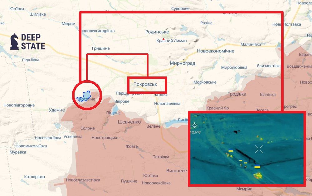 ВСУ освободили Котлино под Покровском, отбросив армию РФ на 2 км, – СМИ