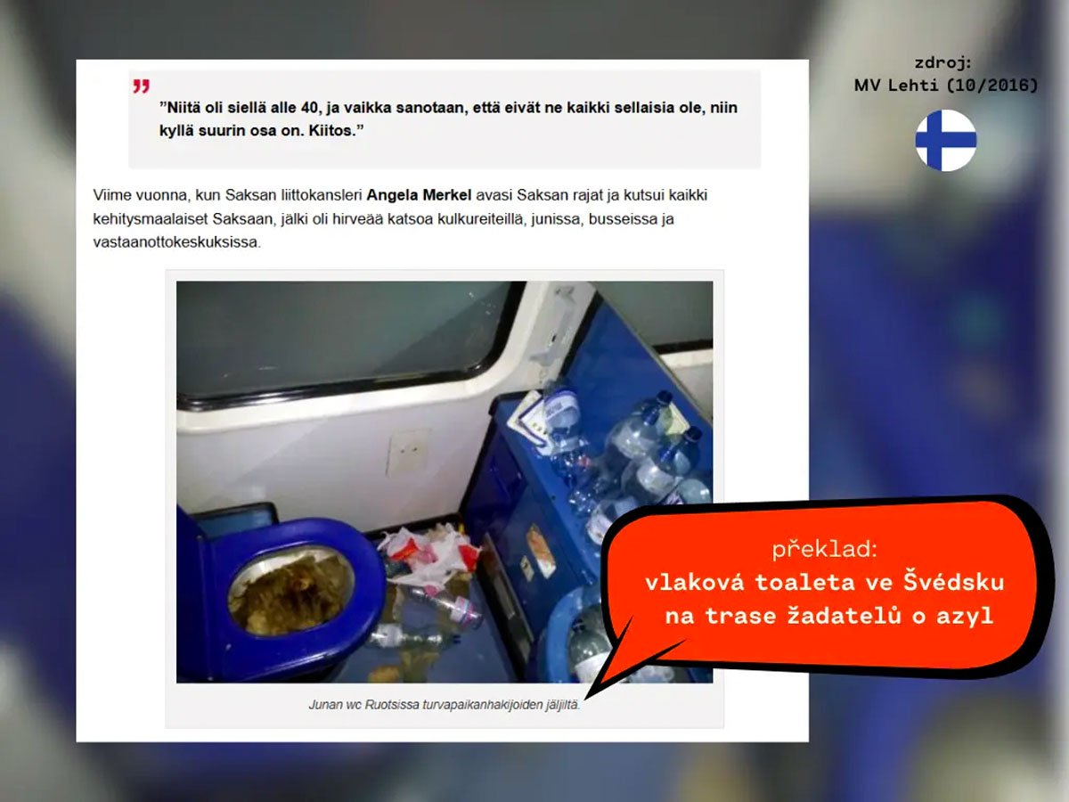 “Вот так выглядит чешский поезд…” - журналисты Чехии разоблачили фейк против украинцев