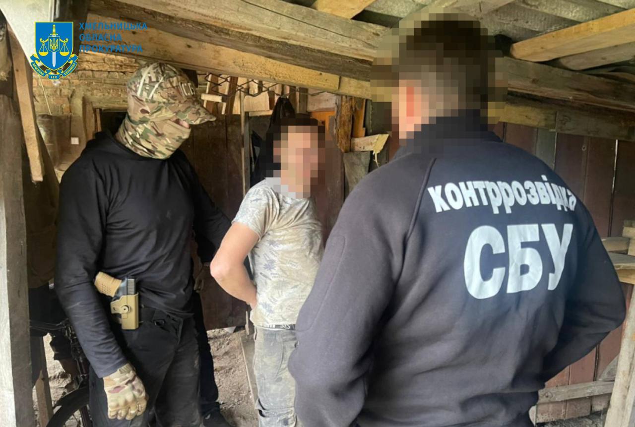 СБУ задержала агента ФСБ, который передавал оккупантам данные о боевой авиации ВСУ на Хмельнитчине 