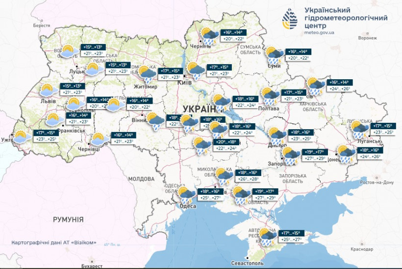 Прогноз погоди на 28 червня: куди повернуться дощі