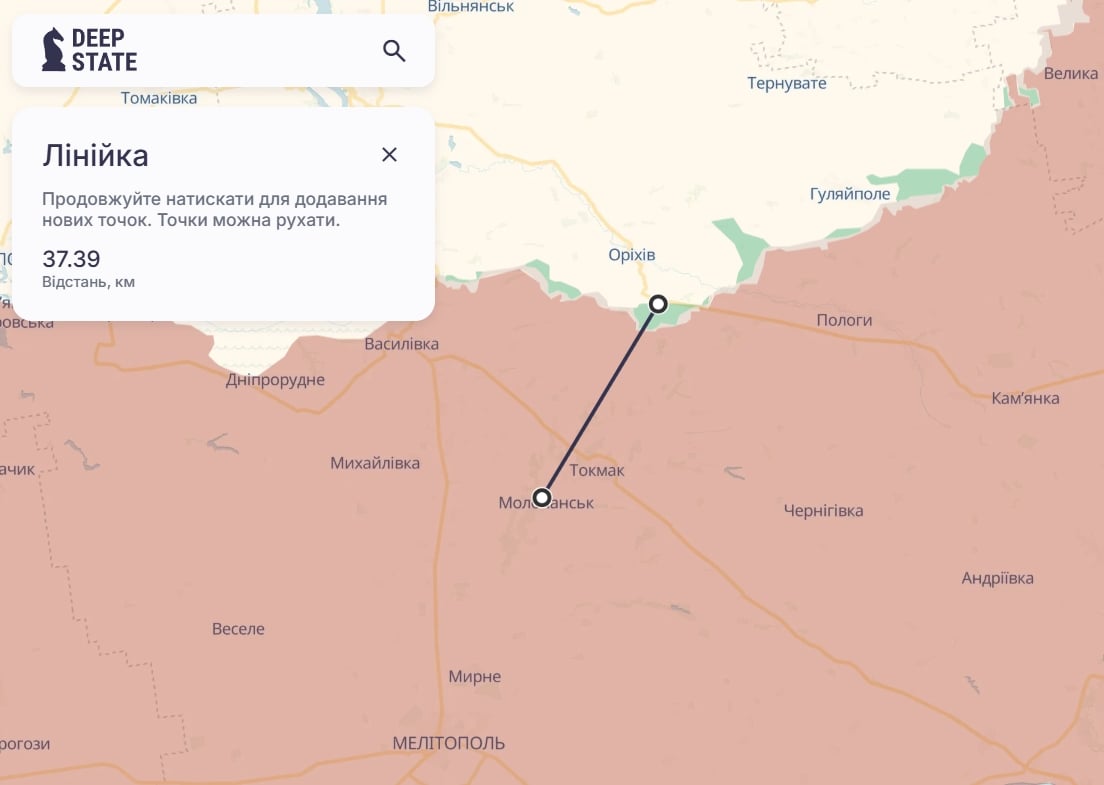 ​"Жара" под Токмаком: появилось видео, как рой дронов FPV сжигает поезд ВС РФ