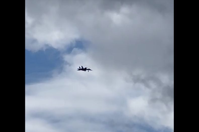 Появилось видео последних минут рухнувшего Су-34: "грузом 200" стал штурман борта