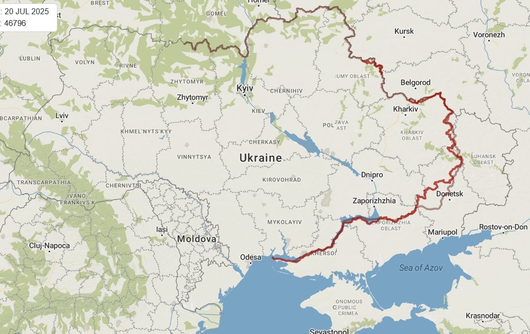 ​Где на самом деле "успехи" РФ: карта OSINT-группы Ukraine Control Map показала правду