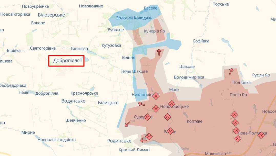 ВСУ отбили село под Купянском и вязли в окружение оккупантов у Доброполья 