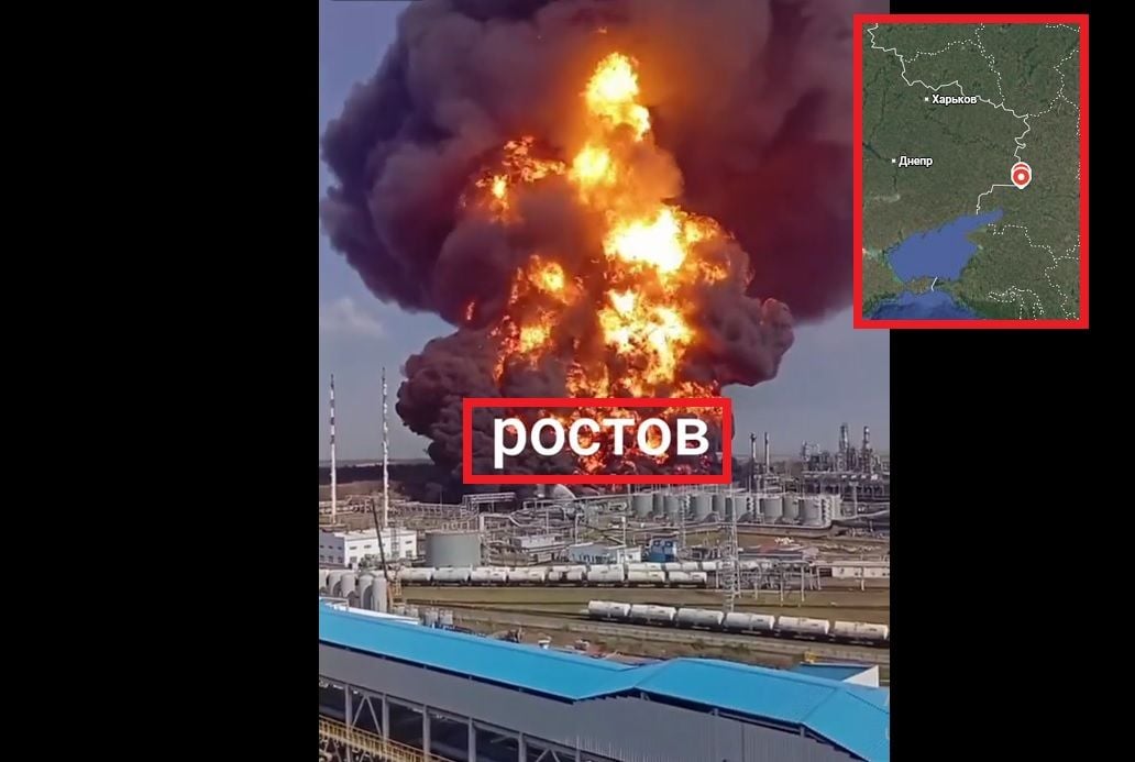 "Вот это рвануло!" - в Сети показали видео нового взрыва на НПЗ под Ростовом