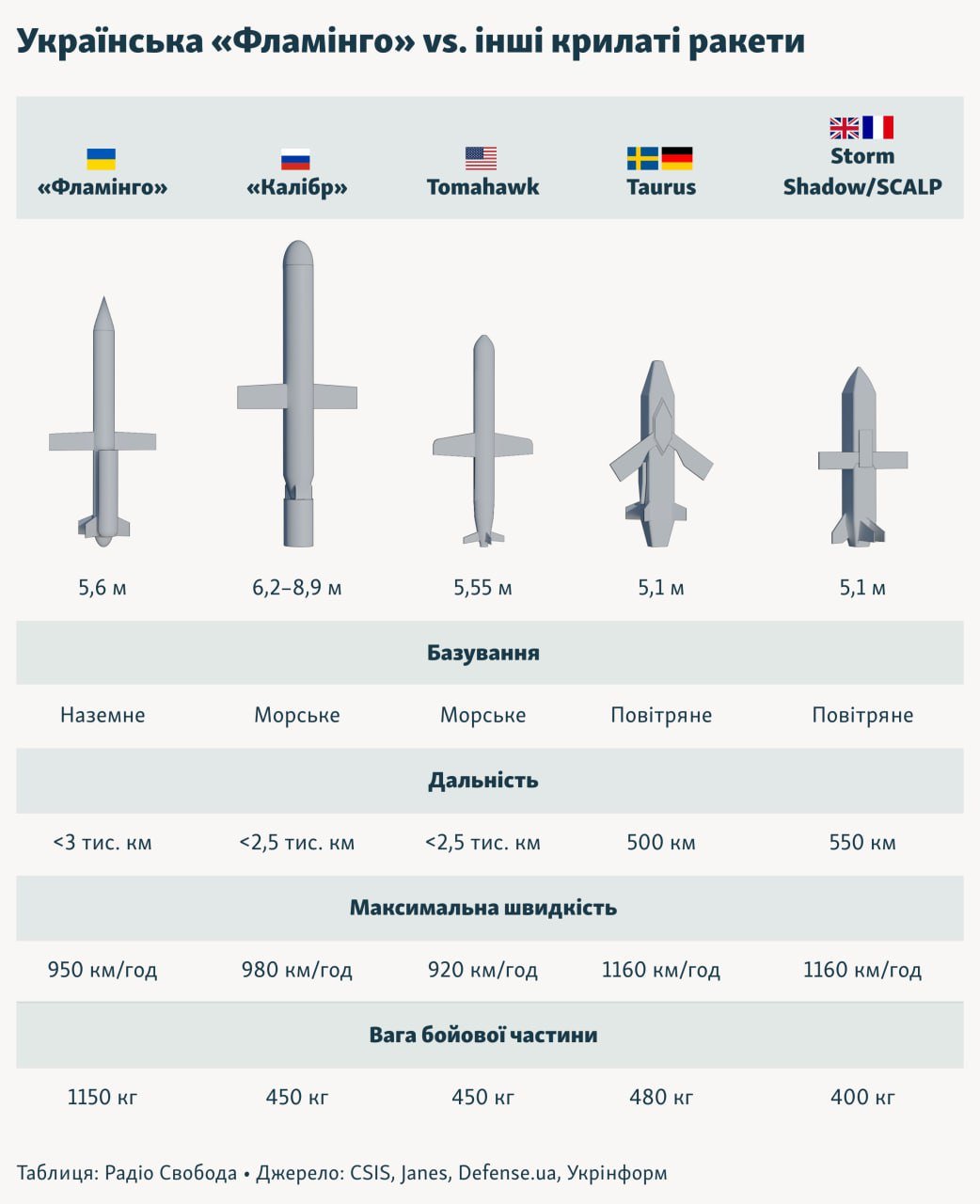 В разы дешевле "Томагавка": названа стоимость украинской ракеты "Фламинго"