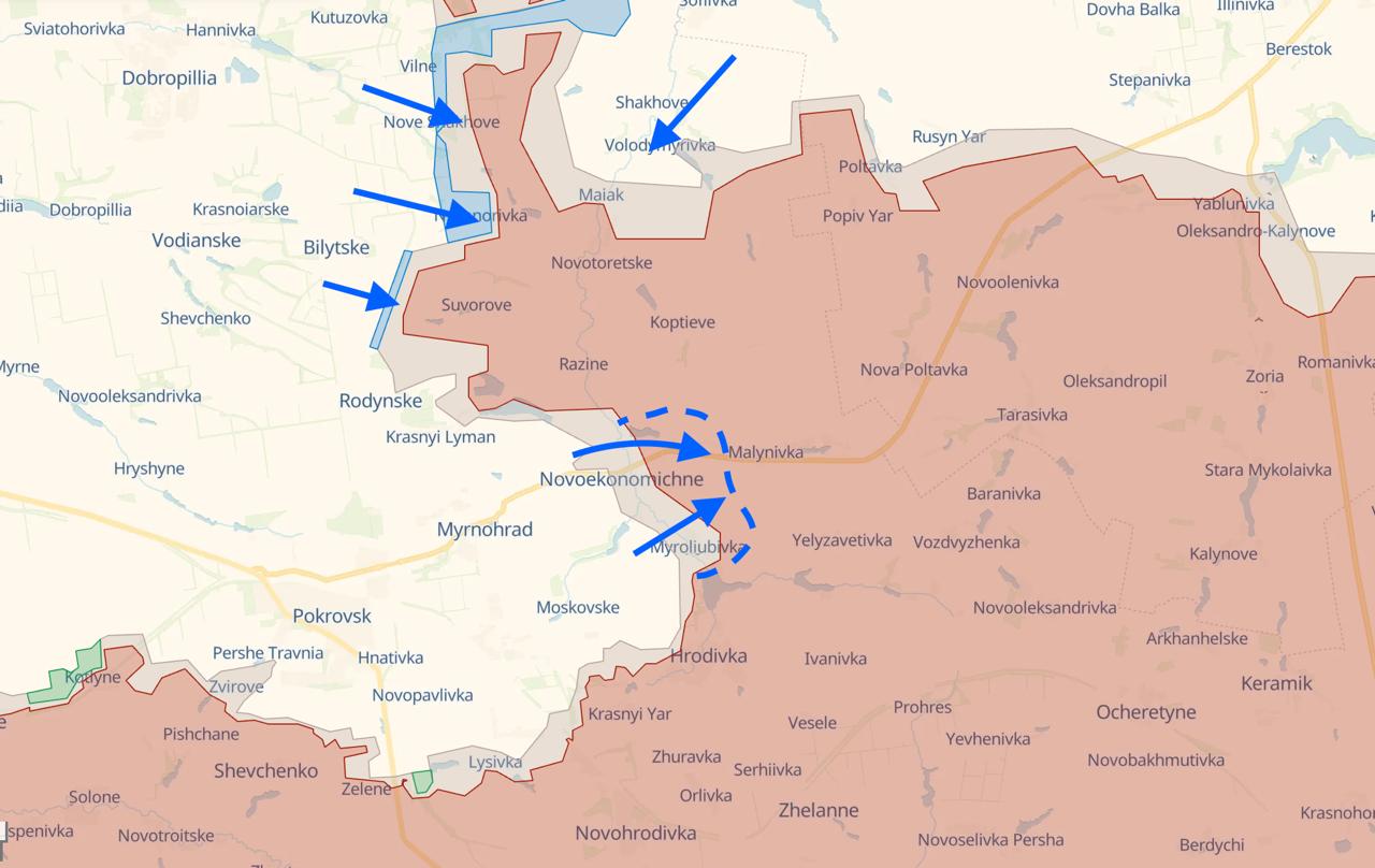 ​Успех под Покровском: Силы обороны вернули флаг Украины в Новоэкономическое