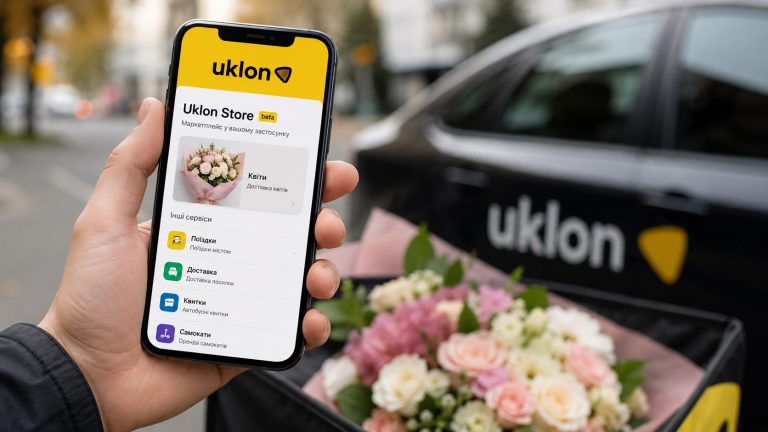 Uklon Store запрацював у Києві: як замовити квіти, скільки коштує доставка та які товари можуть з’явитися після тестування.