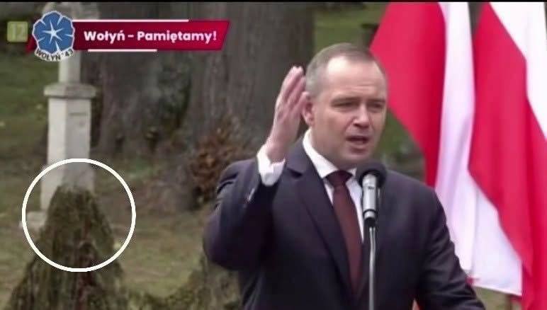 У Радружі під час вшанування жертв Волинської трагедії українські хрести накрили сіткою. Що сказав Кароль Навроцький і якою є історія села біля кордону з Україною — головні факти.
