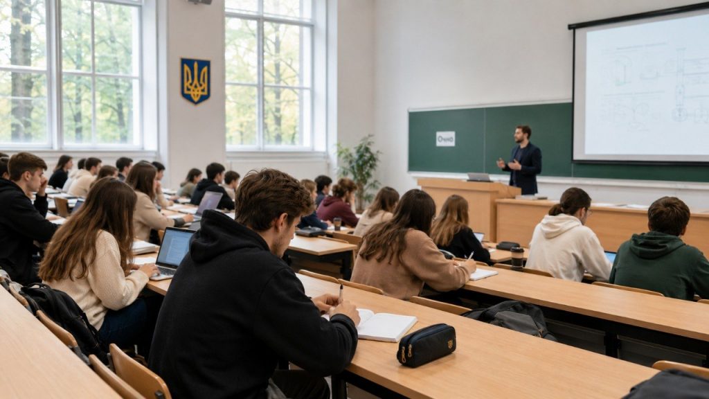 Формат навчання у вишах України 2026: де студенти вчитимуться очно, змішано й дистанційно. Дані про університети Києва, Львова, Одеси, Дніпра та Харкова перед стартом навчального року.