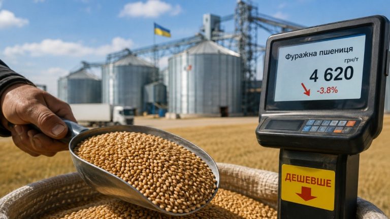 Експортні ціни на фуражну пшеницю в Україні знизилися. У портах Дунаю зерно подешевшало на $1–2 за тонну, а станом на 20 серпня трейдери пропонували переважно $156–165/т CPT-порт.