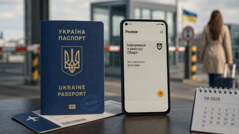 Відмітка про перетин кордону, «Резерв+» для жінок і правила виїзду до ЄС: ДПСУ пояснила, коли ставлять штамп, як отримати довідку та які документи перевіряють на кордоні у 2026 році.