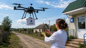 Ліки почали доставляти дронами в Україні: 60 тисяч упаковок «Доступних ліків» уже доправили у двох областях. Як працює система, кому вона потрібна та де її планують масштабувати вже найближчим часом.