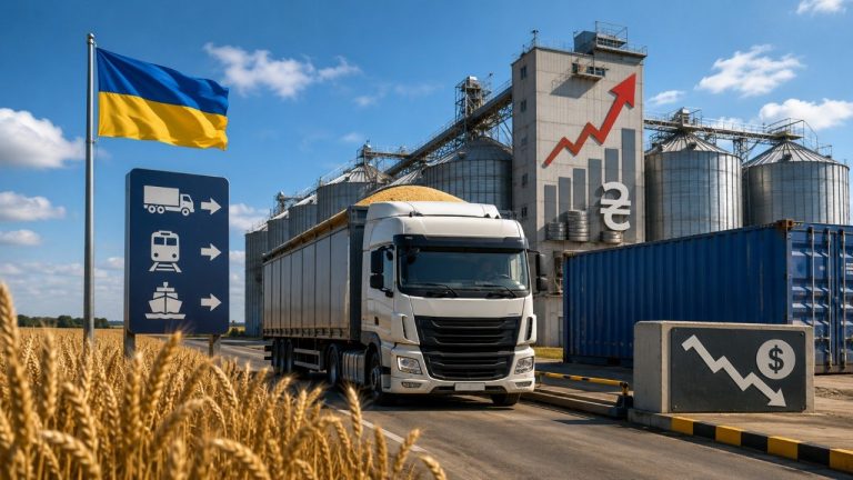 Українські аграрії втрачають частину ціни врожаю через дорожчу логістику: альтернативні маршрути додають $45–50 на тонні. Як це впливає на зерно, експорт і прибуток виробника у 2026 році. — детально.