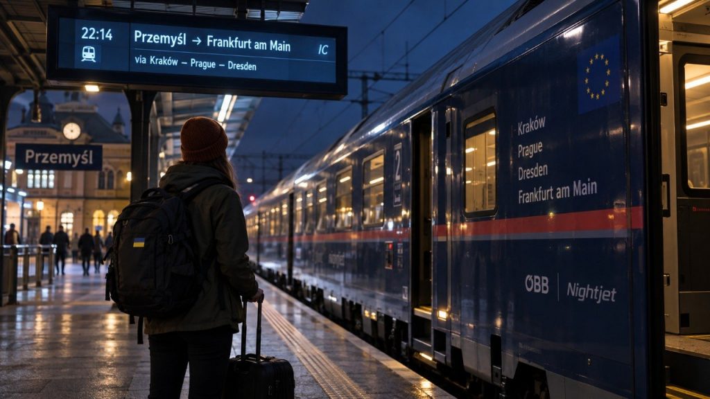 Як доїхати потягом з України до Німеччини у 2026 році через Перемишль: актуальні маршрути до Франкфурта, Дрездена, Берліна й Мюнхена, розклад, ціни та квитки.