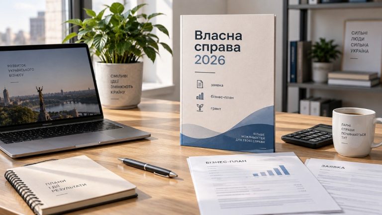 Як подати заявку на «Власну справу 2.0» у 2026 році: бізнес-план, гранти до 2,5 млн грн, дозволені витрати, критерії відбору та покрокова інструкція через портал Дія для підприємців України.