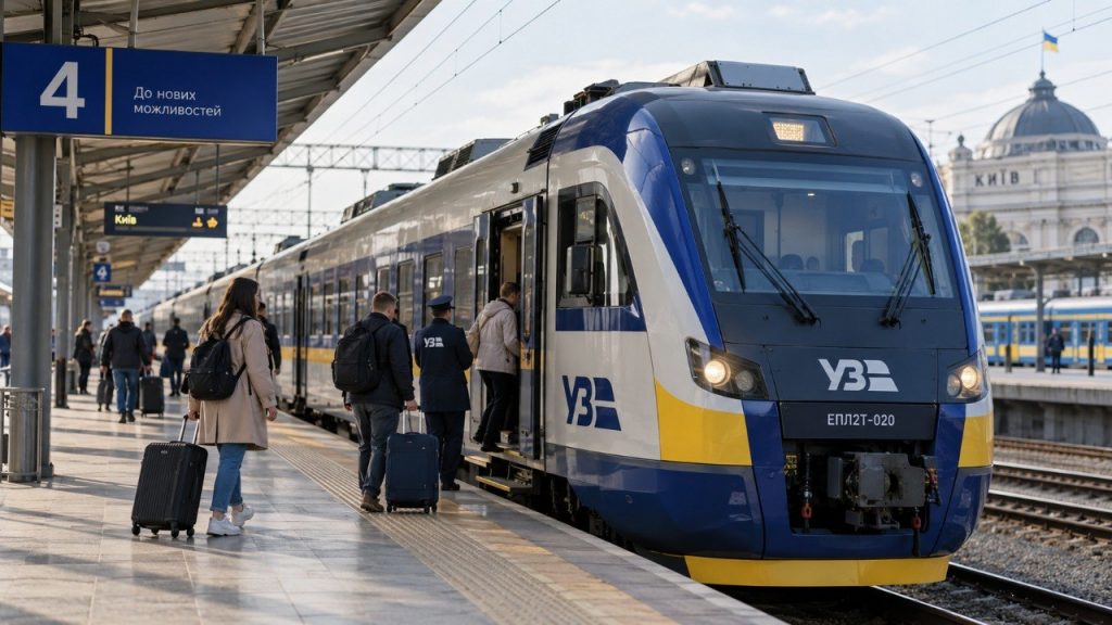 Потяг Запоріжжя — Київ №37/38 у 2026 році: актуальний розклад, відправлення і прибуття, зупинки через Дніпро та Знам’янку, час у дорозі й офіційні сервіси для купівлі квитків УЗ.