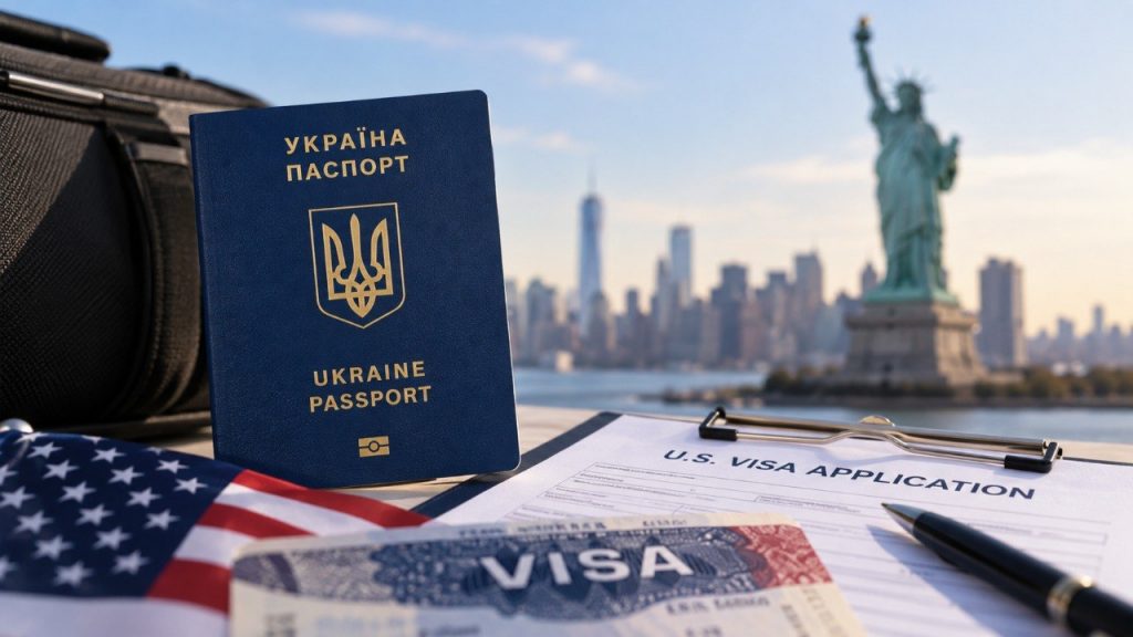 Віза до США для українців у 2026 році: скільки коштує B1/B2 на 10 років, де подавати документи, як заповнити DS-160, пройти співбесіду та що потрібно взяти із собою для оформлення дозволу.