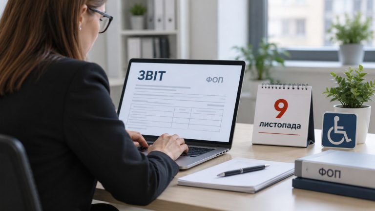 ФОПи та роботодавці мають подати новий звіт про внесок на підтримку працевлаштування осіб з інвалідністю за І–ІІІ квартали 2026 року до 9 листопада. ДПС пояснила строки, форму та штрафи.