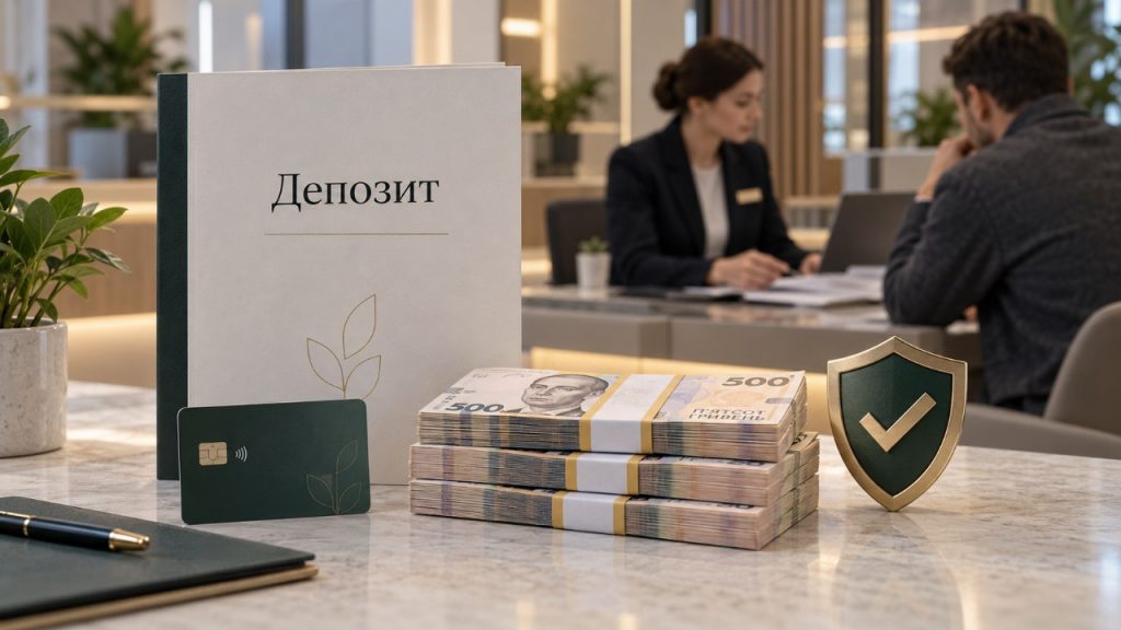 Скільки грошей можна покласти на депозит в Україні у 2026 році, чи є максимальна сума вкладу, коли банк перевіряє походження коштів та яку суму гарантує ФГВФО вкладнику.