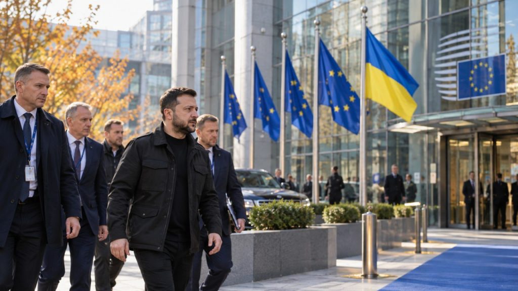 Лідери ЄС 16 жовтня в Брюсселі обговорять із Володимиром Зеленським підтримку України, потреби критичної інфраструктури перед зимою, фінансування, безпеку, гібридні атаки РФ і вступ до ЄС на саміті.